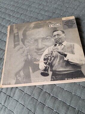 Columbia Black & White Clarinetist Record Sleeve Benny Goodman 25 Years